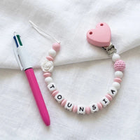 Attache tetine stylo - Modèle " Tounsia "