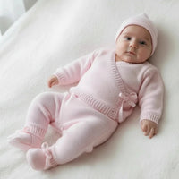 ensemble laine bébé pour fille personnalisé avec prénom