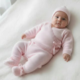 ensemble laine bébé pour fille personnalisé avec prénom