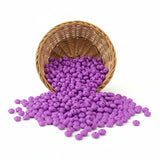 Perle Lentille Silicone 12 mm Violet - Séparateur Attache Tétine Bébé