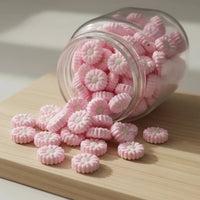 perle en silicone marguerite rose pour attache tétine vente en gros DIY