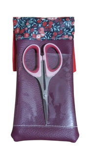 pochette pour infirmière de couleur prune 