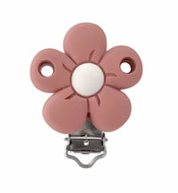 Clip pince marguerite silicone - 40 mm