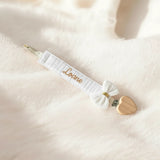 Attache Tétine Personnalisée en Gaze de Coton | Clips Bois ou Silicone