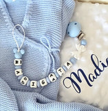 coffret cadeau attache tetine garçon