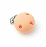 clips pince silicone peche