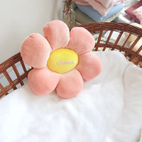 Coussin bébé personnalisé - Marguerite