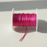 fil cordon satin nylon fushia pour attache tétine