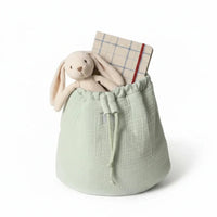 vu intérieur du sac a dos maternelle vert sauge