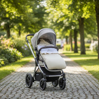 nid d'ange bébé pour poussette molletonné en plaire a l'intérieur 