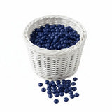 Perle de séparation lentille 12 mm bleu nuit en silicone sans BPA. Parfaite pour structurer vos attaches tétines, hochets et bijoux de dentition. Qualité professionnelle et sûre.