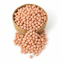 perle ronde silicone 12mm pêche granite pour confection attache tétine et anneau  dentition