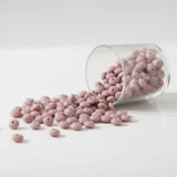perle de séparation en silicone de couleur marron rosé nude pour création attache tetine anneau dentition diy