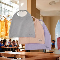 modèle de serviette elastique maternelle pour cantine table  personnalisé avec le prénom de l'enfan