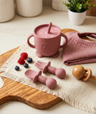 set table enfants rose thé bol 
