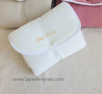 tapis à langer pour bébé, change bébé en blanc imperméable 