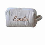 trousse de toilette sablé personnalisée