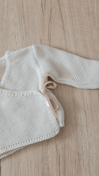 vidéo de présentation brassière bébé laine sablé